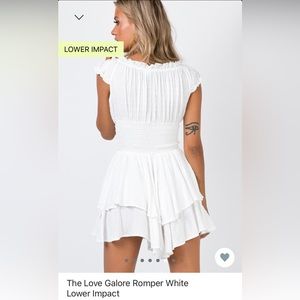 LOVE GALORE Romper from Princess Polly